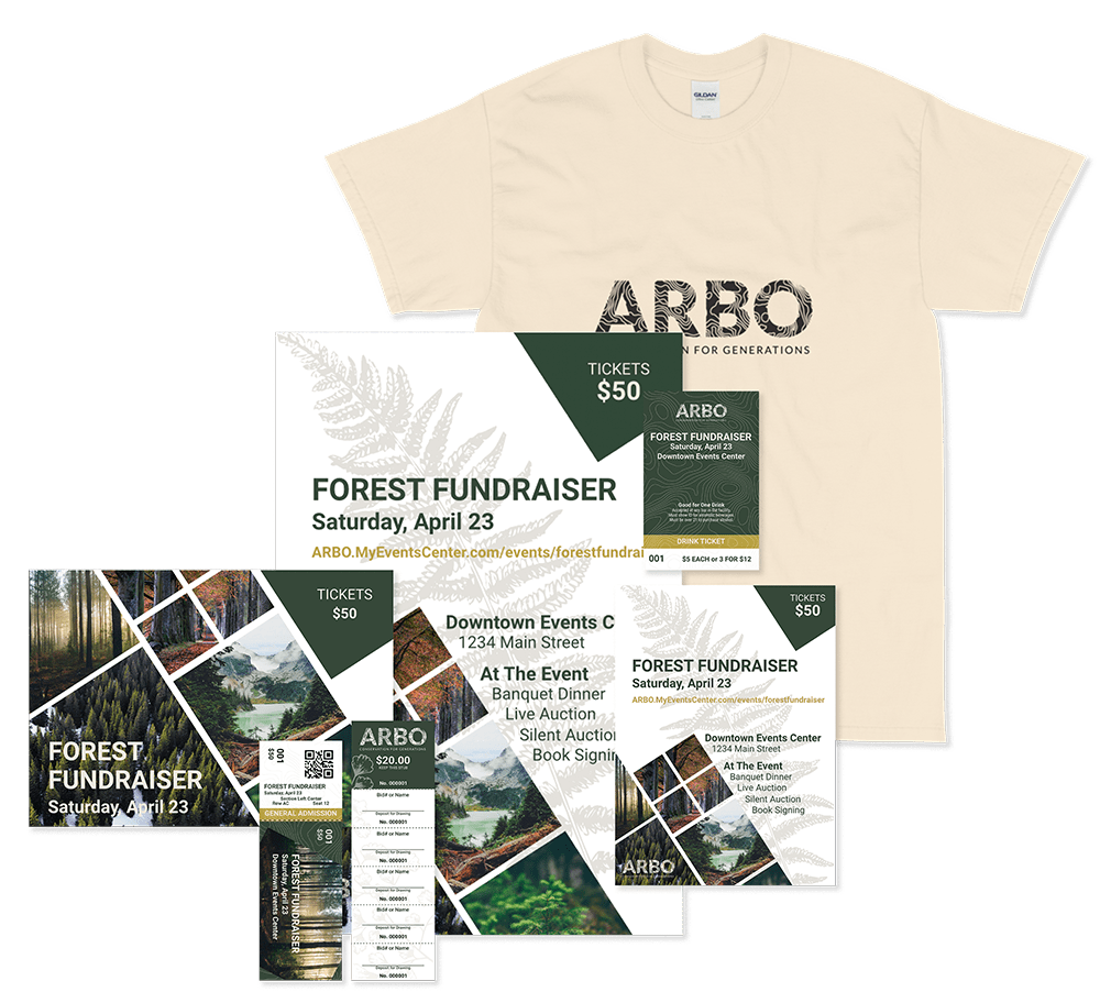 Nonprofit-print on-demand merchandise