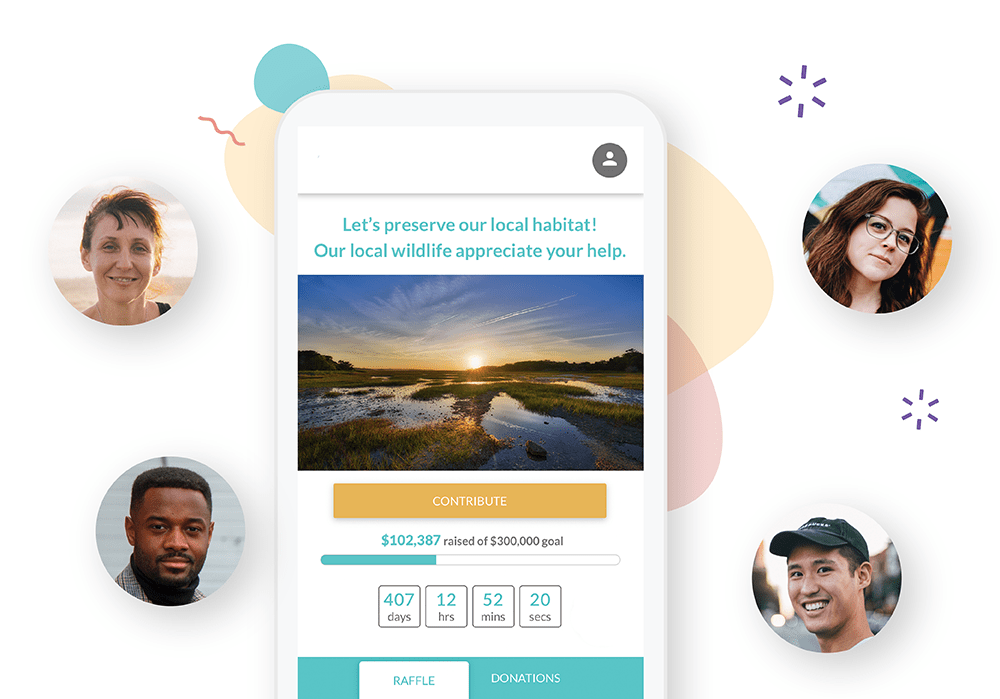 peer-to-peer fundriasing + nonprofits