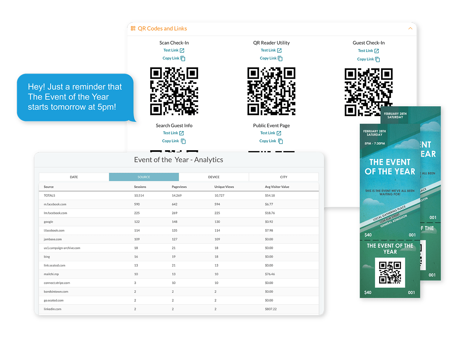 event promotion