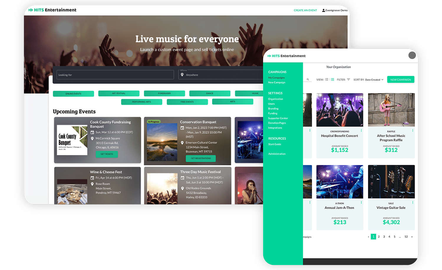 music integrations